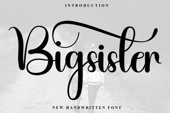 Bigsister: A Refined Handwritten Typeface for Editorial Design