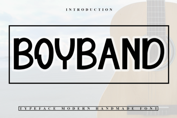 Boyband Font: A Handwritten Typeface for Modern Web Design