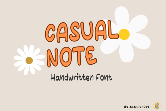 Casual Note: The Handwritten Font That Refreshes Small Brands
