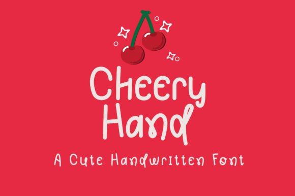 Cheery Hand Font Review: A Playful Typeface for Brands