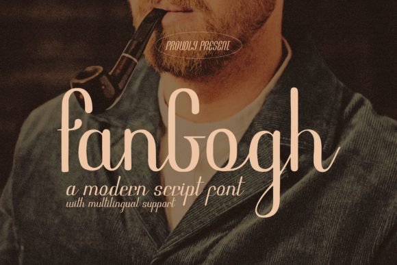 Fangogh: The Modern Script Font for Scroll-Stopping Brand Content