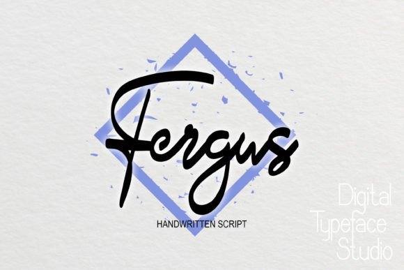 Fergus: A Handwritten Font for Modern Web Design