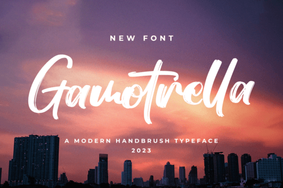 Gamotrella: A Handwritten Typeface for Editorial Calm