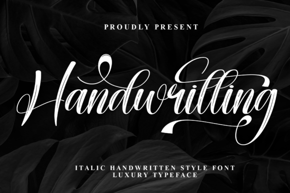 Handwritting: A Friendly Typeface for Editorial Design