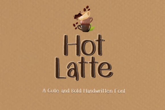 Hotlatte: A Clean Handwritten Font for Modern Branding