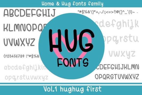 Hughug First: A Hand-Drawn Typeface for Authentic Campaigns
