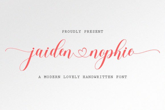 Jaiden Nophie: The Script Font for Scroll-Stopping Marketing