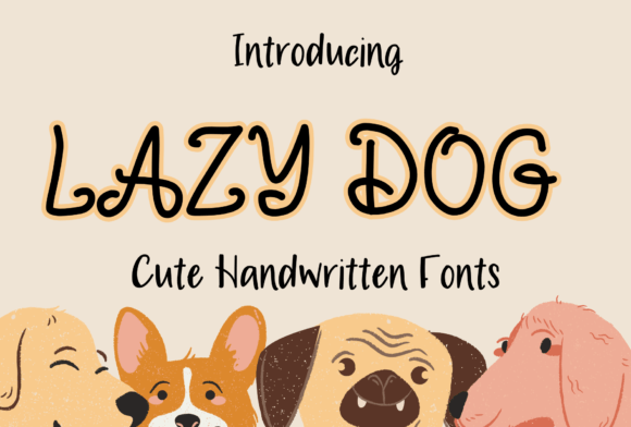 Lazy Dog Font: A Playful Typeface for Small Business Brands