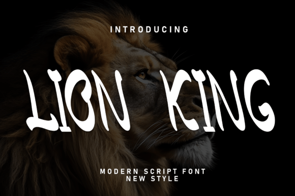 Lion King Font Review: A Bold Script for Brand Identity