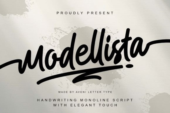 Modellista: The Elegant Script Font for Handmade Brands
