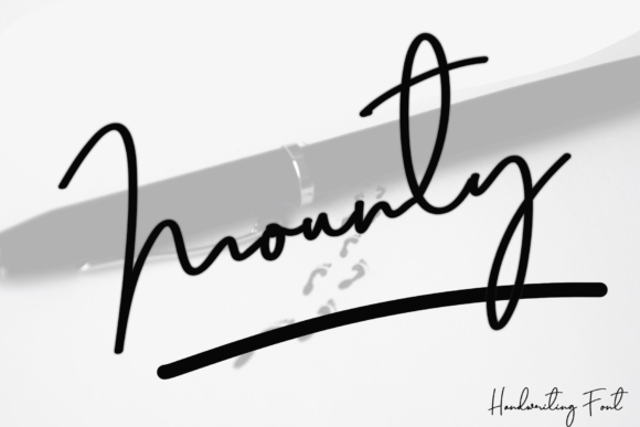Mounty: The Handwritten Font for Scroll-Stopping Marketing