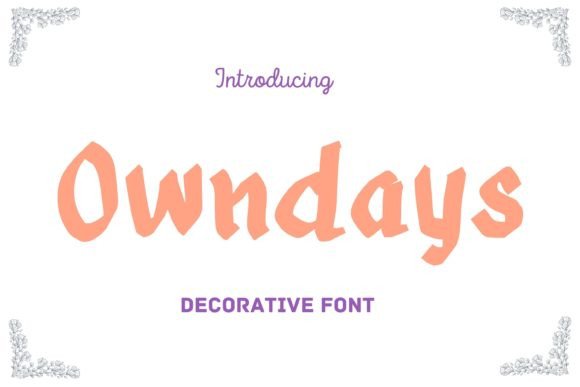 Owndays Font: A Designer's Take on Modern Branding