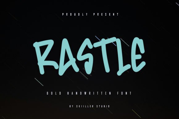 Rastle: A Bold Handwritten Font for Editorial Impact