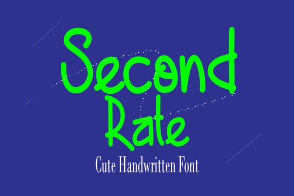 Second Rate Font Review: A Modern Typeface for Web Design