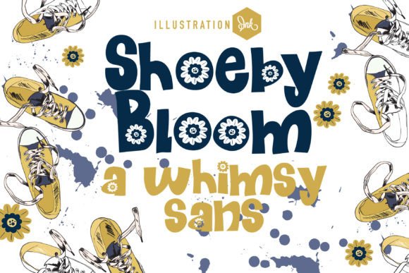 Shoeby Bloom: A Whimsical Font for Web Headers