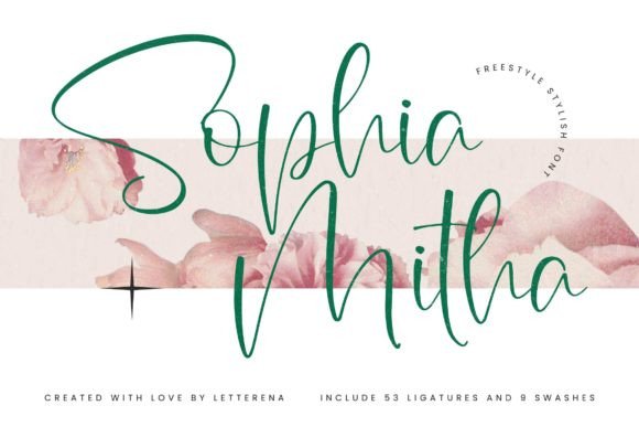 Sophia Mitha: The Modern Script Font for Scroll-Stopping Brands
