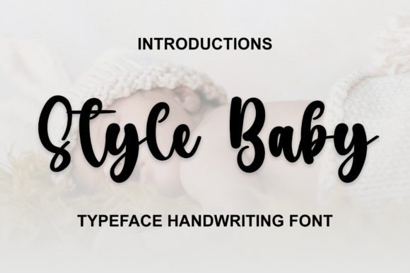 Style Baby: The Script Font That Elevates Small Business Brands