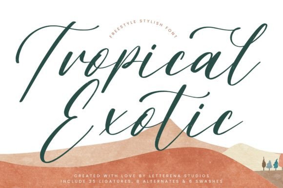 Tropical Exotic Font Review: A Marketer's Take on Campaign Style
