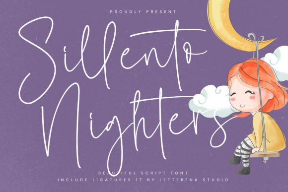 Upgrade Your Brand with Sillento Nighters Font